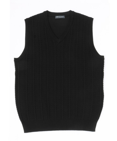f647141ｖ2ＳＪベスト ブラック M クルーネックショートベスト - ブラック | ZARA Japan / 日本