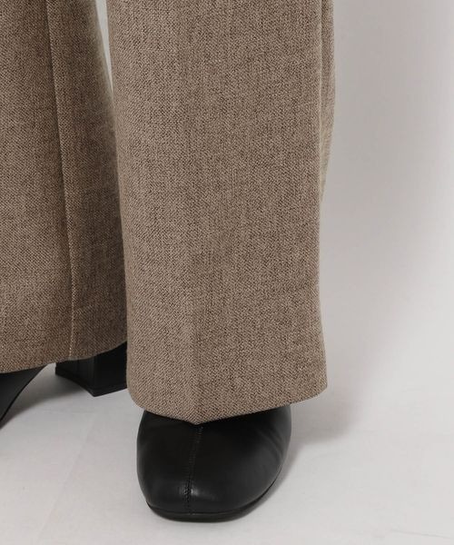 mysty woman（ミスティウーマン）の「無地チェックロングパンツ 126461（デニムパンツ・レディース・ブラウン系その他/ベージュ系その他/モカ・FREE）」の15枚目の写真