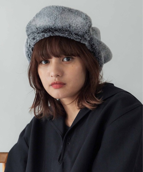 CONTROL FREAK / CTFK（コントロールフリーク）の「CONTROL FREAK(コントロールフリーク)ツイルフライトキャップ（キャップ・レディース・チャコール/ブラウン/ベージュ・FREE）」の22枚目の写真