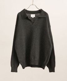 URBAN RESEARCH | リサイクルネップスキッパーニットポロ(ニット/セーター)