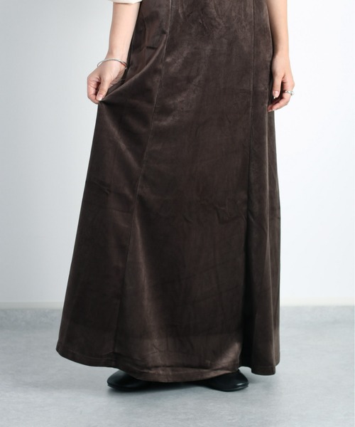 cepo（セポ）の「ベロアキャミワンピース（ワンピース・レディース・ミント/ベージュ/ブラウン/グレイッシュベージュ・M）」の18枚目の写真