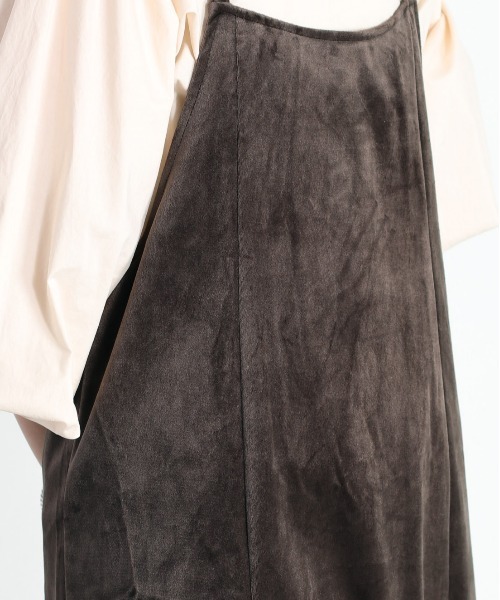 cepo（セポ）の「ベロアキャミワンピース（ワンピース・レディース・ミント/ベージュ/ブラウン/グレイッシュベージュ・M）」の21枚目の写真
