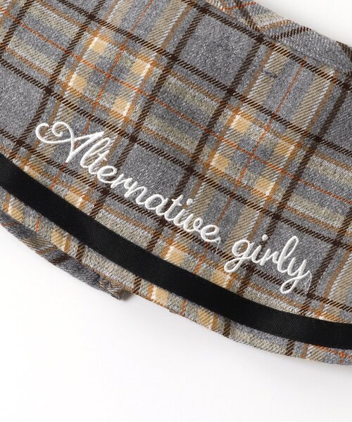 algy（アルジー）の「付け衿フリルシャツワンピ（シャツワンピース・キッズ・グレー/ネイビー・SMALL/X-SMALL/XX-SMALL/MEDIUM）」の8枚目の写真