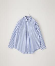 ＜CITEN＞ダブルポケット ストライプ シャツ