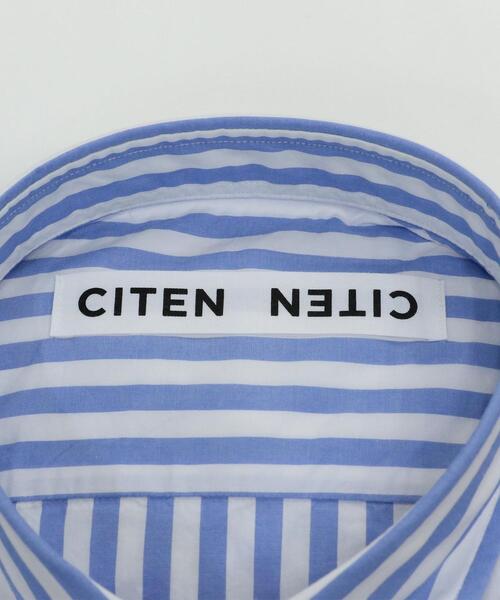 CITEN（シテン）の「＜CITEN＞ダブルポケット ストライプ シャツ（シャツ/ブラウス・メンズ・ライトブルー/ターコイズブルー・M/L）」の19枚目の写真