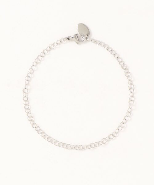 mille blanc(ミルブラン)の「【日本製】サージカルステンレスブレスレット(ブレスレット・レディース・シルバー系その他/シルバー系その他3/シルバー系その他4/シルバー・FREE)」の1枚目の写真