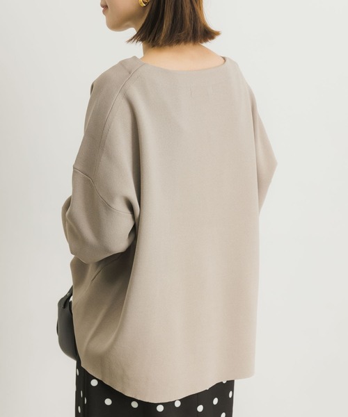 URBAN RESEARCH(アーバンリサーチ)の「ミラノリブニュアンスニット(ニット/セーター・レディース・ブラウン/ベージュ系その他・FREE)」の9枚目の写真