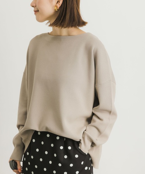 URBAN RESEARCH(アーバンリサーチ)の「ミラノリブニュアンスニット(ニット/セーター・レディース・ブラウン/ベージュ系その他・FREE)」の10枚目の写真