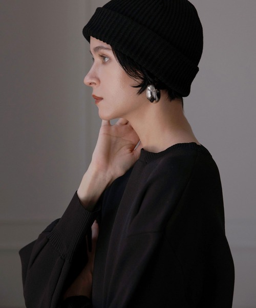 MIELI INVARIANT(ミエリインヴァリアント)の「Mermaid Flare Knit Onepiece(ワンピース・レディース・ブラック・FREE)」の10枚目の写真
