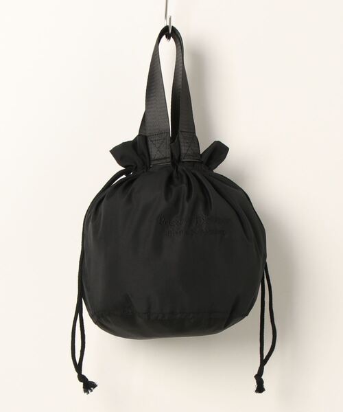 EMMA NOVEMBER　（エマノーヴェンバー）の「Embroidery ドローストリングバッグ（ハンドバッグ・レディース・サンドベージュ/オフホワイト/オリーブ/チャコールグレー/ブラック/ブラック×ホワイト・FREE）」の19枚目の写真