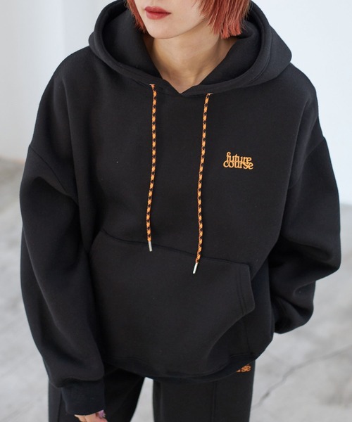 PBLIM（ページボーイリム）の「PAGEBOYLIM/フューチャーシリーズパーカー（パーカー・レディース・ブラック/パープル/グレー・FREE）」の7枚目の写真