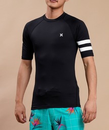 Hurley/ハーレー 半袖ラッシュガード UVカット 吸水速乾/ワンポイントラッシュガード MRG2310038