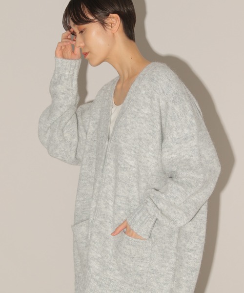 BARNYARDSTORM(バンヤードストーム)の「BARNYARDSTORM / BIGカーデ(カーディガン/ボレロ・レディース・グレー/ブルー/ラベンダー・FREE)」の15枚目の写真