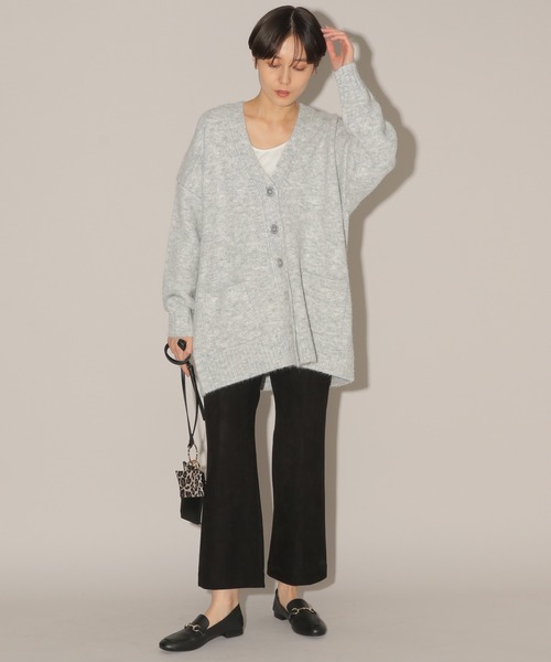 BARNYARDSTORM(バンヤードストーム)の「BARNYARDSTORM / BIGカーデ(カーディガン/ボレロ・レディース・グレー/ブルー/ラベンダー・FREE)」の11枚目の写真