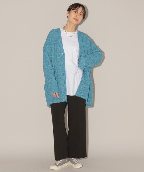 BARNYARDSTORM(バンヤードストーム)の「BARNYARDSTORM / BIGカーデ(カーディガン/ボレロ・レディース・グレー/ブルー/ラベンダー・FREE)」の19枚目の写真