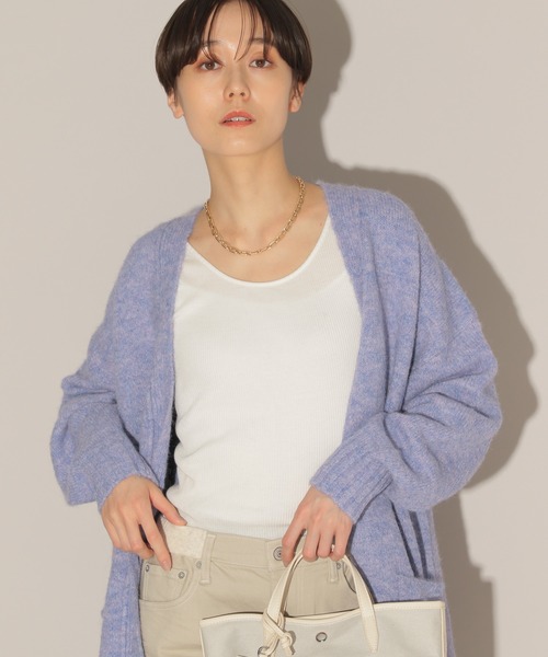 BARNYARDSTORM(バンヤードストーム)の「BARNYARDSTORM / BIGカーデ(カーディガン/ボレロ・レディース・グレー/ブルー/ラベンダー・FREE)」の12枚目の写真
