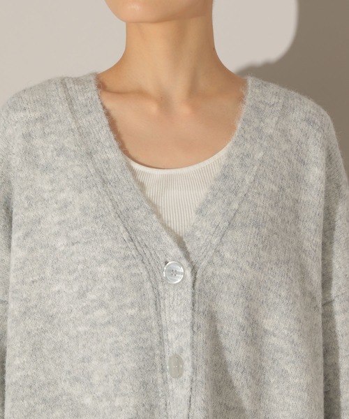 BARNYARDSTORM(バンヤードストーム)の「BARNYARDSTORM / BIGカーデ(カーディガン/ボレロ・レディース・グレー/ブルー/ラベンダー・FREE)」の10枚目の写真