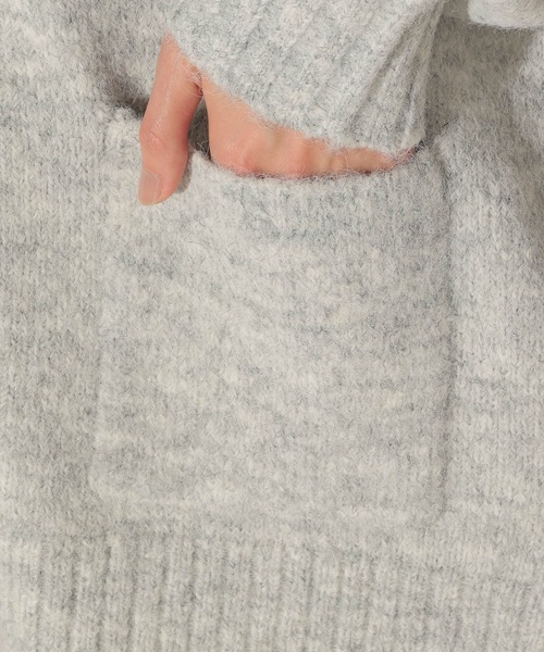 BARNYARDSTORM(バンヤードストーム)の「BARNYARDSTORM / BIGカーデ(カーディガン/ボレロ・レディース・グレー/ブルー/ラベンダー・FREE)」の14枚目の写真