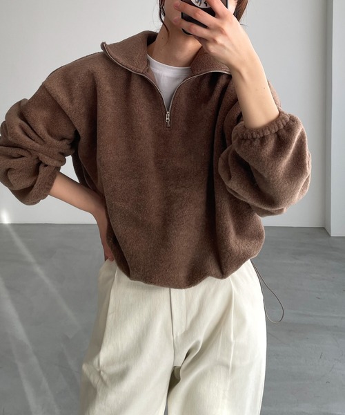 CANAL JEAN（キャナルジーン）の「El mar ハーフジップフリースプル