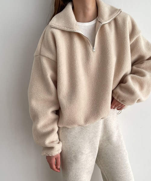 CANAL JEAN（キャナルジーン）の「El mar ハーフジップフリースプル