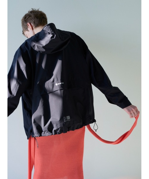 emmi（エミ）の「【emmi atelier】アシンメトリーシアーカーディガン（ニット/セーター・レディース・オレンジ/ホワイト/ライム/ブラック・FREE）」の18枚目の写真