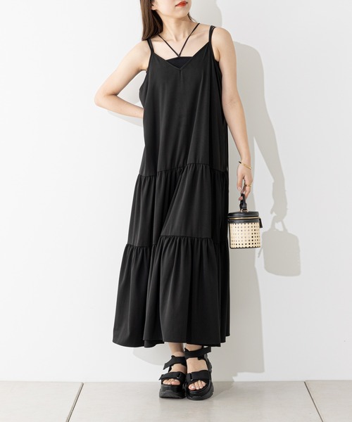 値下げ❗️新品タグ付き maison de Dolce.バロンキャミ セール】【2023SS/新色追加】ショート丈パット付マルチウェイ