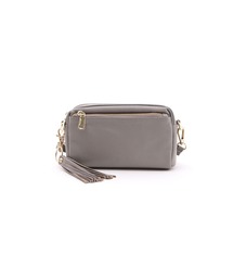 COOCO | 【牛革】シュリンクレザー横型ミニショルダーバッグ(ショルダーバッグ)