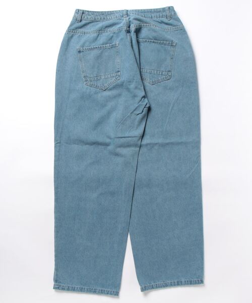 THISIS(ディスイズ)の「12oz デニム バギーパンツ(デニムパンツ・メンズ・ブラック/インディゴブルー/ブルー系その他/ケミカルウォッシュ/ブラック系その他・LARGE/MEDIUM/X-LARGE)」の6枚目の写真