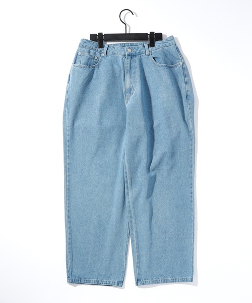 THISIS(ディスイズ)の「12oz デニム バギーパンツ(デニムパンツ・メンズ・ブラック/インディゴブルー/ブルー系その他/ケミカルウォッシュ/ブラック系その他・LARGE/MEDIUM/X-LARGE)」の4枚目の写真