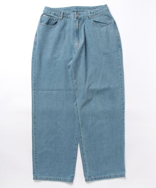 THISIS(ディスイズ)の「12oz デニム バギーパンツ(デニムパンツ・メンズ・ブラック/インディゴブルー/ブルー系その他/ケミカルウォッシュ/ブラック系その他・LARGE/MEDIUM/X-LARGE)」の9枚目の写真