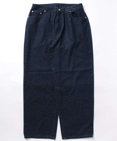 THISIS(ディスイズ)の「12oz デニム バギーパンツ(デニムパンツ・メンズ・ブラック/インディゴブルー/ブルー系その他/ケミカルウォッシュ/ブラック系その他・LARGE/MEDIUM/X-LARGE)」の8枚目の写真