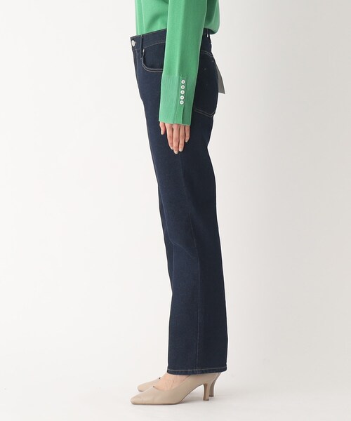 OPAQUE.CLIP（オペークドットクリップ）の「◆オーガニックコットン混デニム ストレートパンツ（デニムパンツ・レディース・ブルー/ダークネイビー/グレー系その他・34/42/38/36/40）」の14枚目の写真