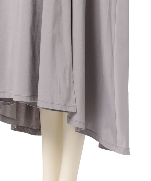 merrier BEAMS(メリアビームス)の「DANSKIN / マタニティ アシンメトリー ワンピース(ワンピース・レディース・チャコールグレー/ブラック/ライトグレー・MEDIUM/LARGE)」の11枚目の写真