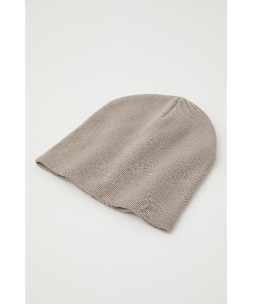 LAGUA GEM（ラグアジェム）の「LIGHT KNIT BEANIE ニットビーニー（ニットキャップ/ビーニー・レディース・グレイッシュベージュ/カーキ/チャコールグレー・FREE）」の19枚目の写真