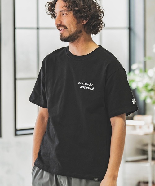 【セール】mt8302-10oz heavy weight cut&sewn with heart カットソー(Tシャツ/カットソー)|1minute 1second(ワンミニットワンセカンド)
