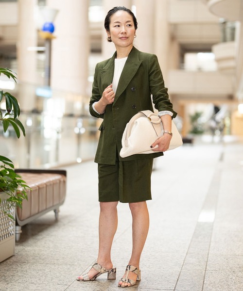 Banana Republic（バナナリパブリック）の「リネン バミューダ