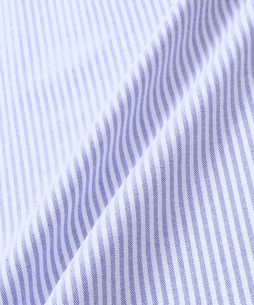 HECT（ヘクト）の「【HECT】Big Oxford Logo S/S Shirt / ビッグシルエットボタンダウンオックスフォードショートスリーブシャツ（シャツ/ブラウス・メンズ・ブルー系/ベージュ/ネイビー/ホワイト/ブルー/ブラック系/モカ/チャコール/ネイビー系1/グレー系1/ネイビー系/グレー系・S/M/L）」の17枚目の写真