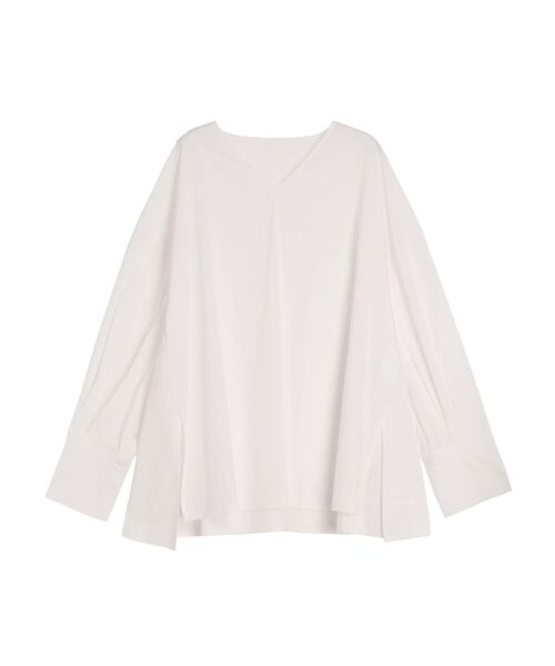 ELENDEEK（エレンディーク）の「バックフレアブラウス（シャツ/ブラウス・レディース・ブラック/オフホワイト/イエロー/ピンク・FREE）」の12枚目の写真