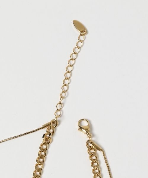 JEANASIS(ジーナシス)の「【ステンレス】ポイント2レンネックレス/185690(ネックレス・レディース・シルバー/ゴールド・FREE)」の12枚目の写真