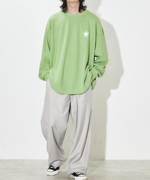 CONVERSE TOKYO(コンバーストウキョウ)の「配色ステッチパンツ(その他パンツ・メンズ・ブラック/ベージュ/ブルー・MEDIUM/LARGE)」の19枚目の写真