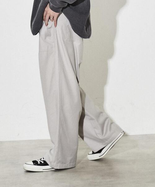 CONVERSE TOKYO(コンバーストウキョウ)の「配色ステッチパンツ(その他パンツ・メンズ・ブラック/ベージュ/ブルー・MEDIUM/LARGE)」の5枚目の写真