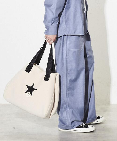 CONVERSE TOKYO(コンバーストウキョウ)の「配色ステッチパンツ(その他パンツ・メンズ・ブラック/ベージュ/ブルー・MEDIUM/LARGE)」の8枚目の写真