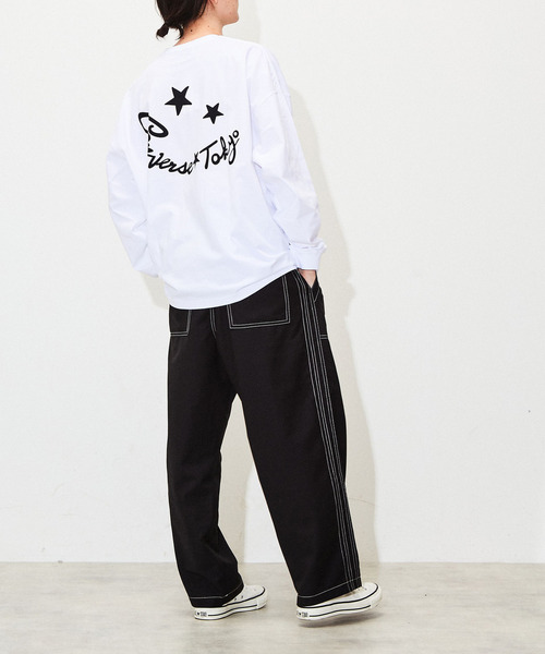 CONVERSE TOKYO(コンバーストウキョウ)の「配色ステッチパンツ(その他パンツ・メンズ・ブラック/ベージュ/ブルー・MEDIUM/LARGE)」の14枚目の写真