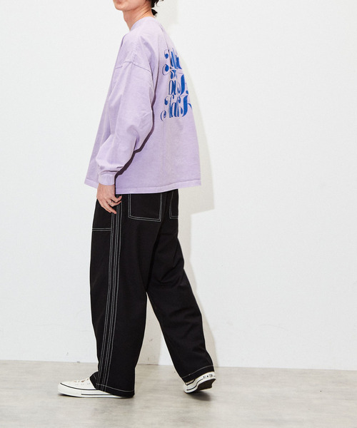 CONVERSE TOKYO(コンバーストウキョウ)の「配色ステッチパンツ(その他パンツ・メンズ・ブラック/ベージュ/ブルー・MEDIUM/LARGE)」の9枚目の写真