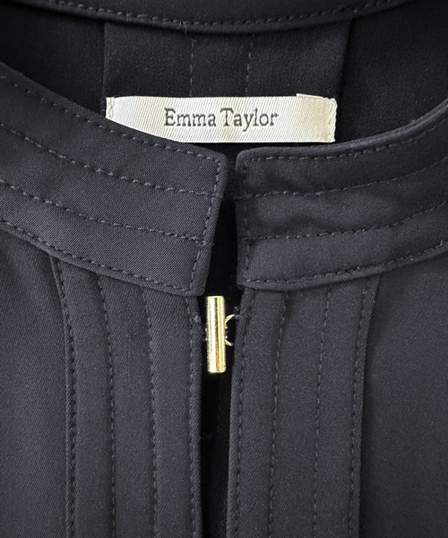 Emma Taylor(エマテイラー)の「イージーケア2WAYGOLDホックキーネックブラウス(シャツ/ブラウス・レディース・ホワイト/ベージュ/ブラック/ライトブルー・FREE)」の22枚目の写真