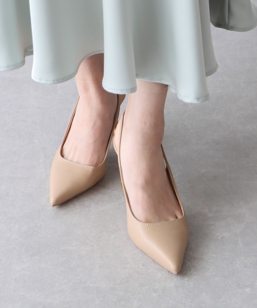 極美品　ペリーコ　パンプス　ミュール　スエード　ベージュ バックストラップ New Elegant Shoes | PELLICO｜ペリーコ