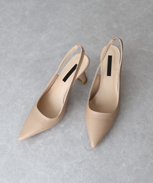 BLUEEAST（ブルーイースト）の「バックストラップミュール（パンプス・レディース・オフホワイト/ブラック/ベージュ・MEDIUM/LARGE/SMALL）」の16枚目の写真