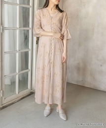 RANDA | 【Mucha×RANDA】フラワープリントワンピース(スカート)