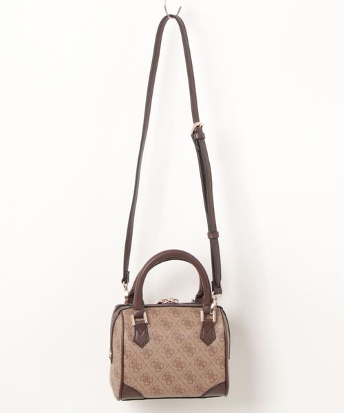 Guess（ゲス）の「【GUESS】ゲス　SUNITA　ミニボストンバッグ（ハンドバッグ・レディース・ベージュ系その他/ブルー系その他/ブラック・FREE）」の6枚目の写真