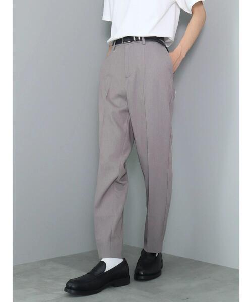 CRAFT STANDARD BOUTIQUE（クラフトスタンダードブティック）の「The Comfort ノータックテーパードスラックス（スラックス・メンズ・ライトグレー/ネイビー/チャコールグレー・S/M/L）」の20枚目の写真